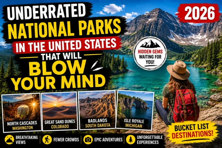 Underrated National Parks in the United States That Will Blow Your Mind 2026
