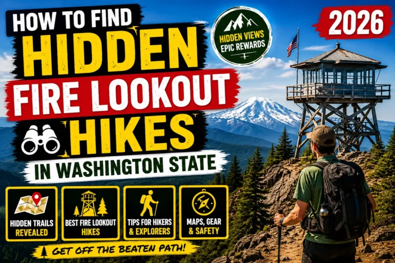 How to Find Hidden Fire Lookout Hikes in Washington State 2026