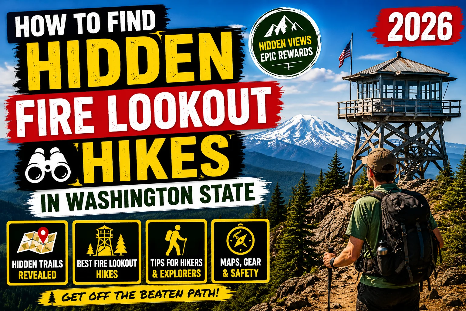 How to Find Hidden Fire Lookout Hikes in Washington State 2026