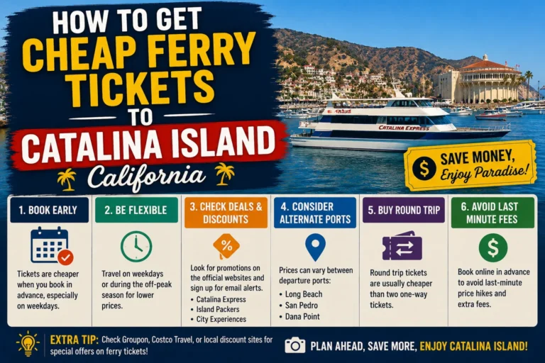 how to get cheap ferry tickets to catalina island california