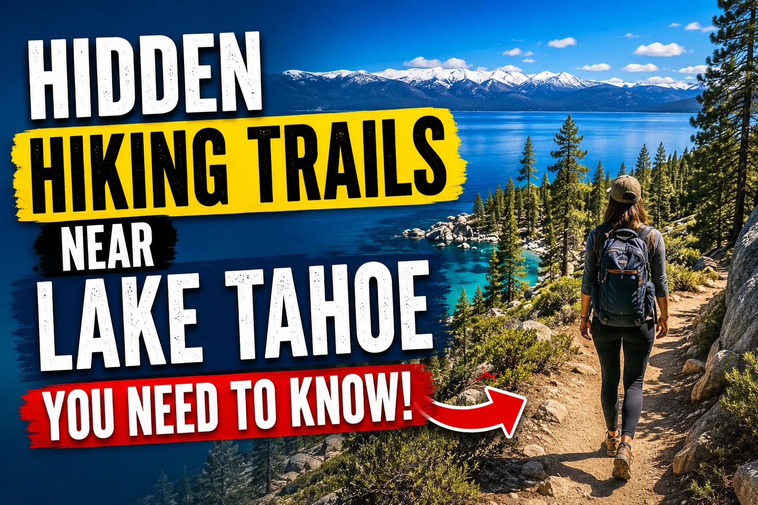 hidden hiking trails near lake tahoe