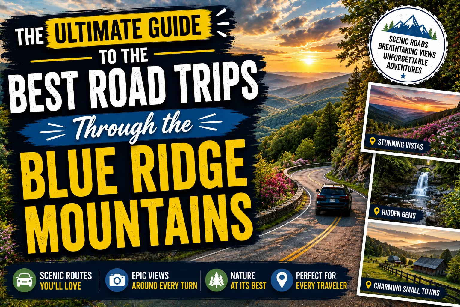 The Ultimate Guide to the Best Road Trips Through the Blue Ridge Mountains