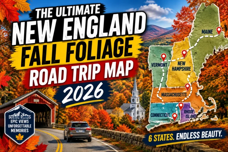 The Ultimate New England Fall Foliage Road Trip Map 2026