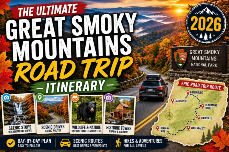 The Ultimate Great Smoky Mountains Road Trip Itinerary 2026