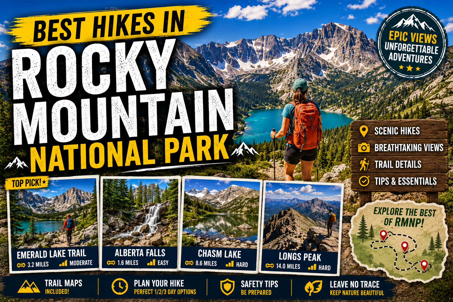 Best Hikes in Rocky Mountain National Park 2026