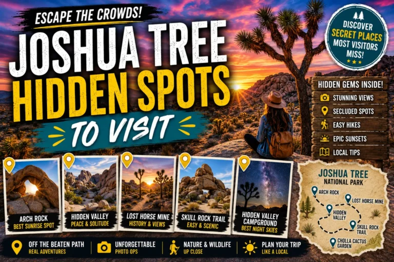 Joshua Tree Hidden Spots to Visit for a Truly Magical Desert Escape