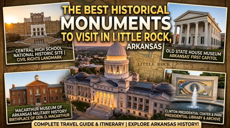 historical monuments to visit in little rock arkansas