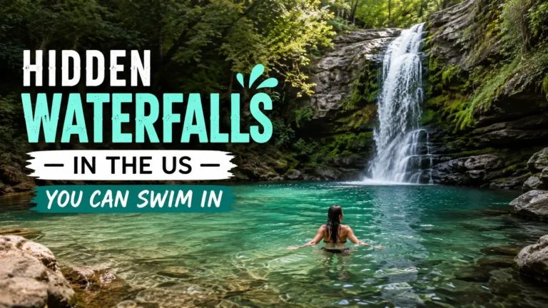 Hidden Waterfalls in the US You Can Swim In