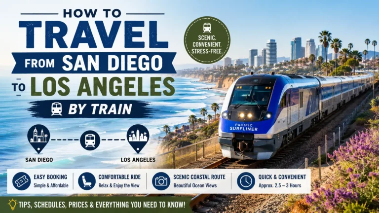 How to Travel from San Diego to Los Angeles by Train