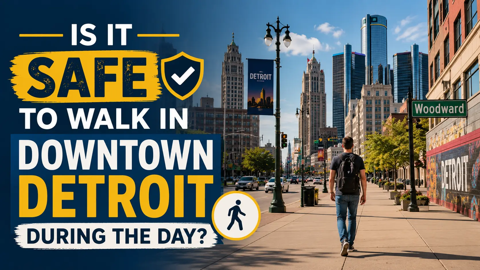 Is It Safe to Walk in Downtown Detroit During the Day