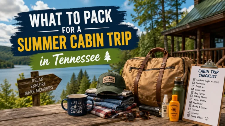 What to Pack for a Summer Cabin Trip in Tennessee