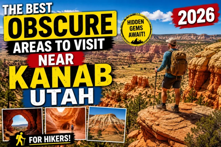 The Best Obscure Areas to Visit Near Kanab Utah for Hikers 2026