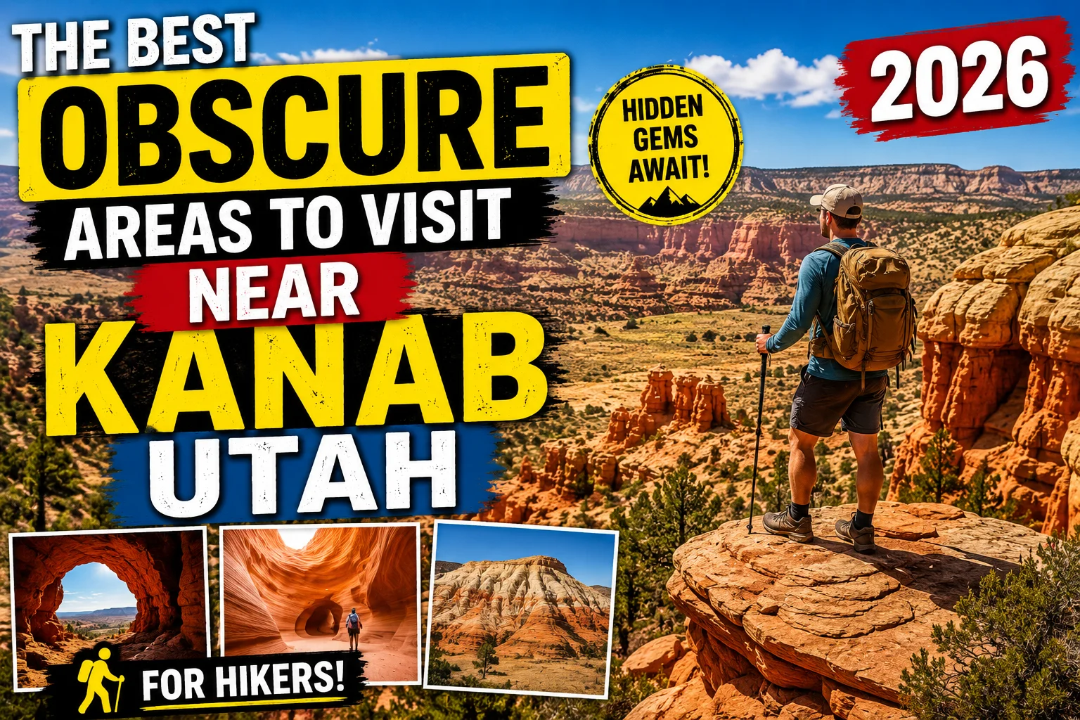 The Best Obscure Areas to Visit Near Kanab Utah for Hikers 2026