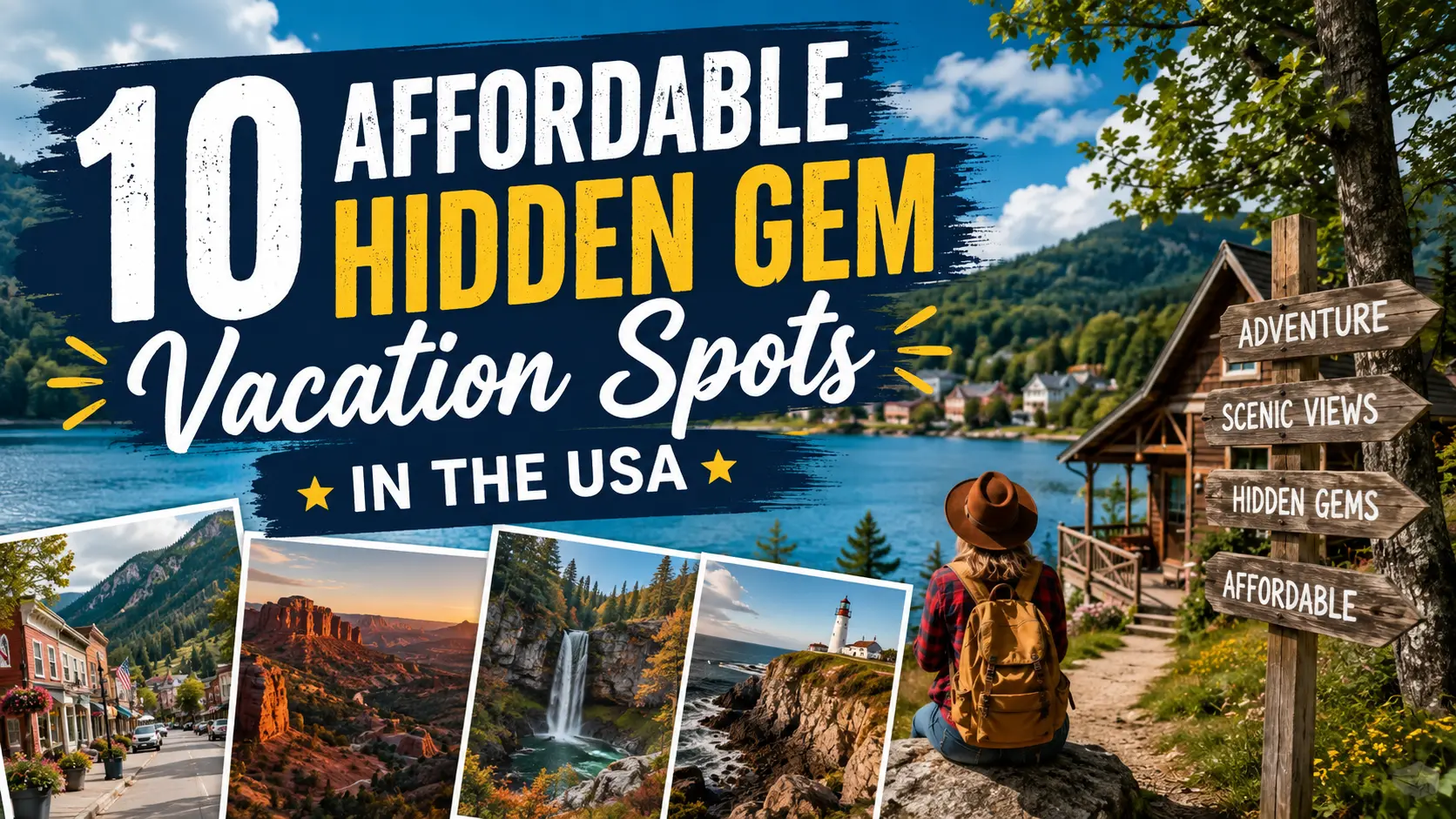 10 Affordable Hidden Gem Vacation Spots in the USA