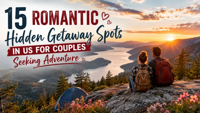 15 Romantic Hidden Getaway Spots in US for Couples Seeking Adventure