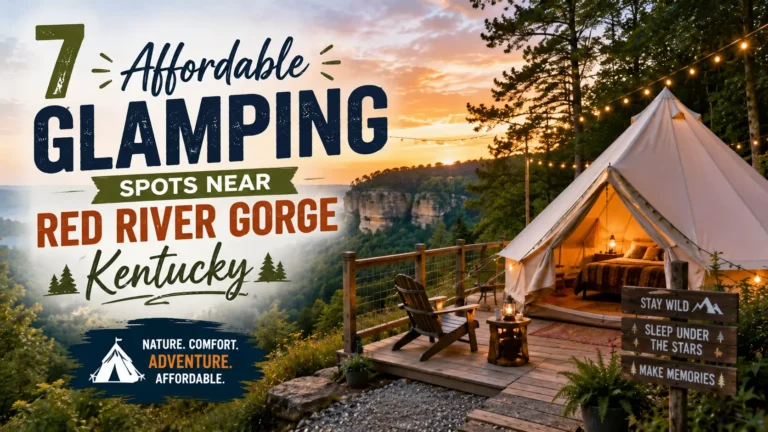 7 Affordable Glamping Spots Near Red River Gorge Kentucky