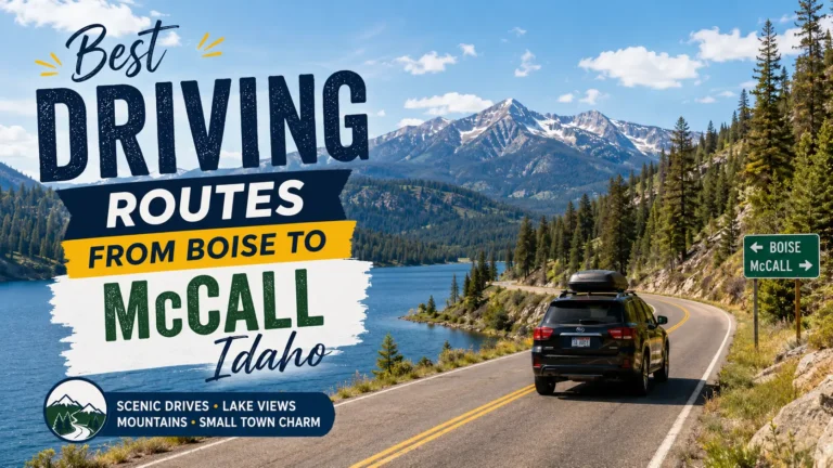 Best Driving Routes from Boise to McCall Idaho