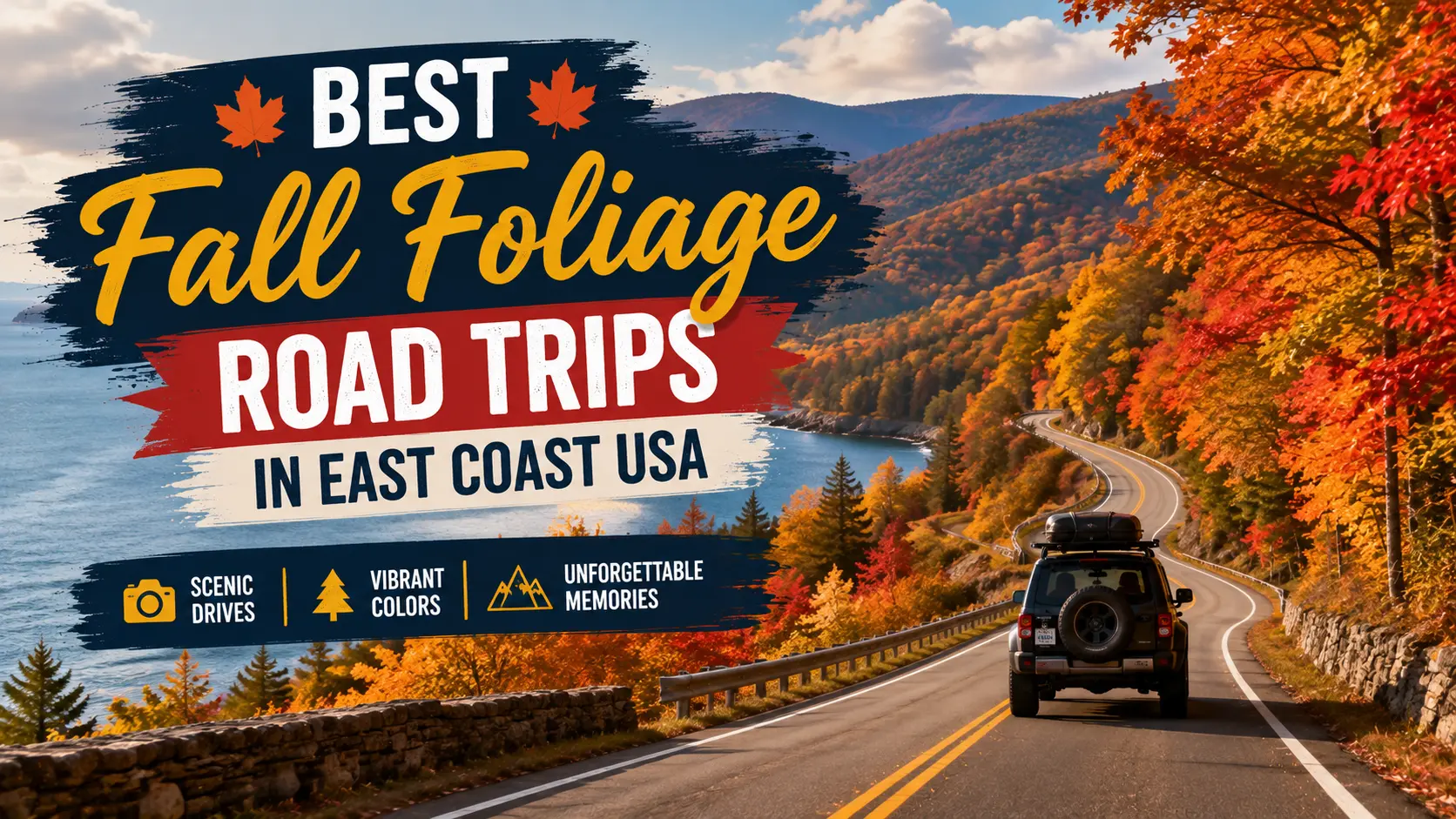 Best Fall Foliage Road Trips in East Coast USA
