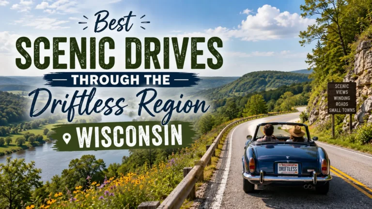 Best Scenic Drives Through the Driftless Region Wisconsin