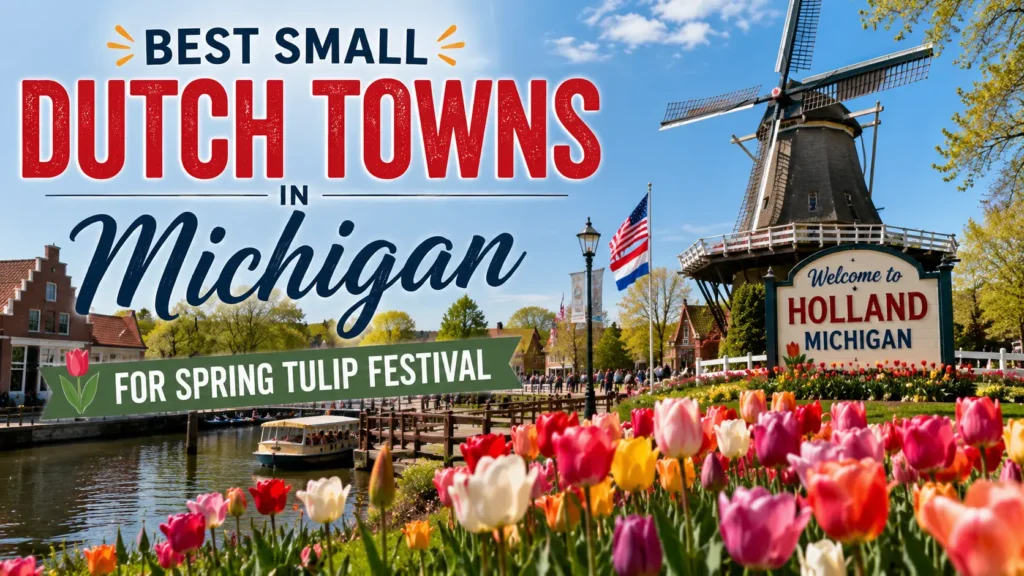 Best Small Dutch Towns in Michigan for Spring Tulip Festival