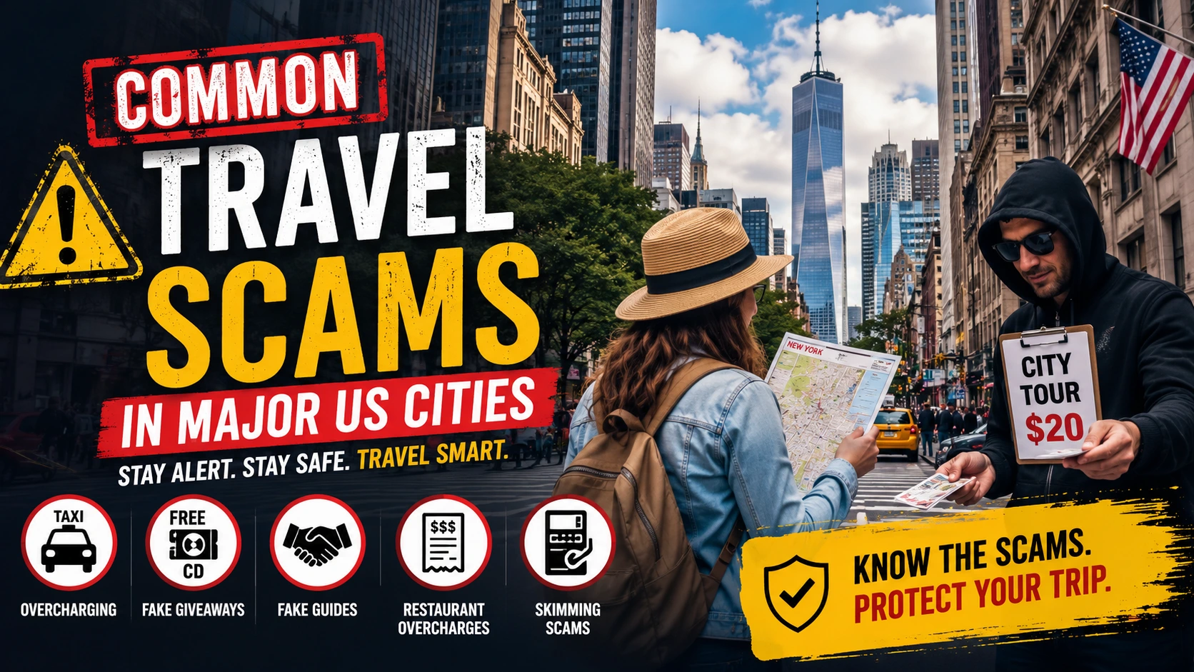 Common Travel Scams in Major US Cities