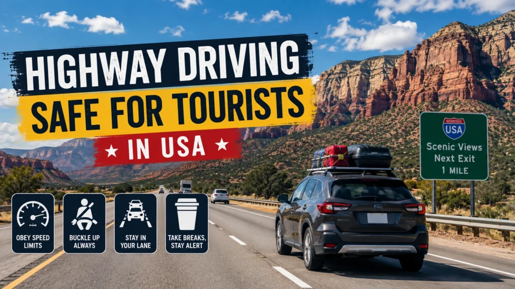 Highway Driving Safe for Tourists in USA