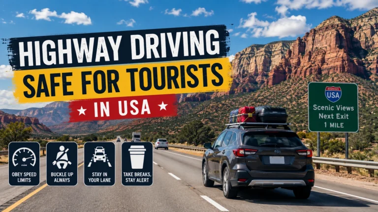 Highway Driving Safe for Tourists in USA