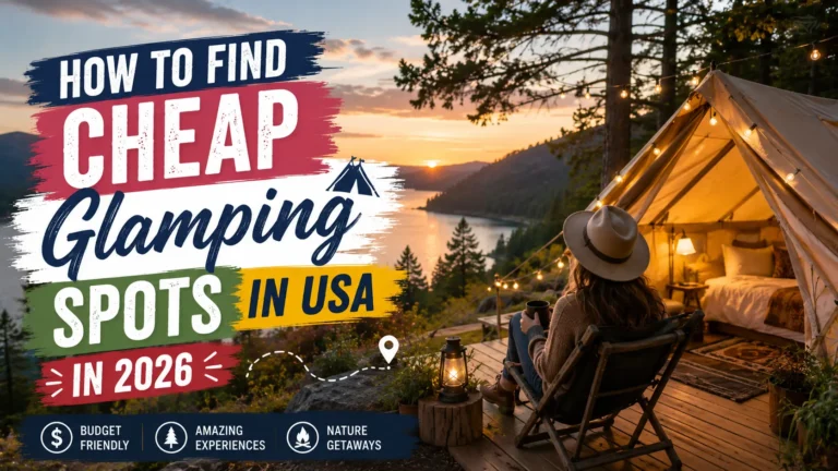 How to Find Cheap Glamping Spots in USA in 2026