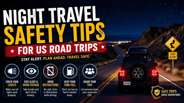 Night Travel Safety Tips for US Road Trips