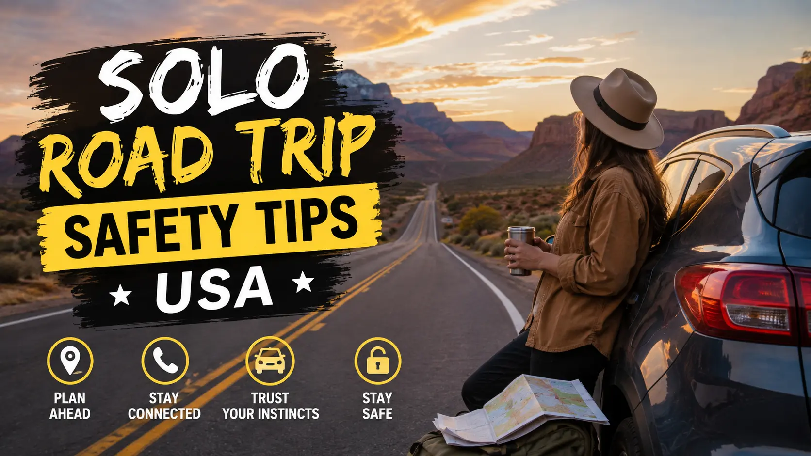 Solo Road Trip Safety Tips USA