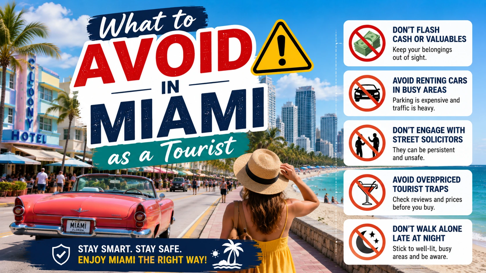 What to Avoid in Miami as a Tourist