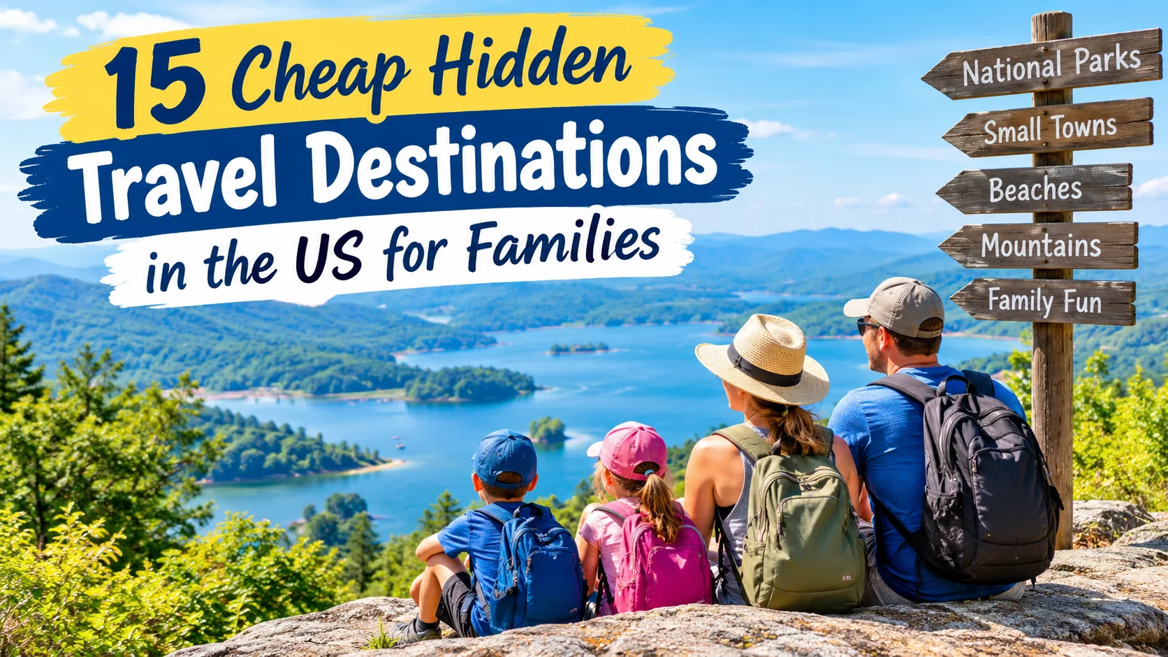15 Cheap Hidden Travel Destinations in the US for Families