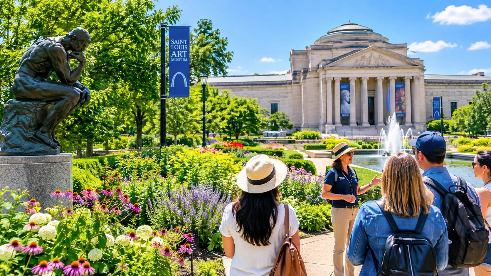 Free Garden Tours at the Saint Louis Art Museum Park