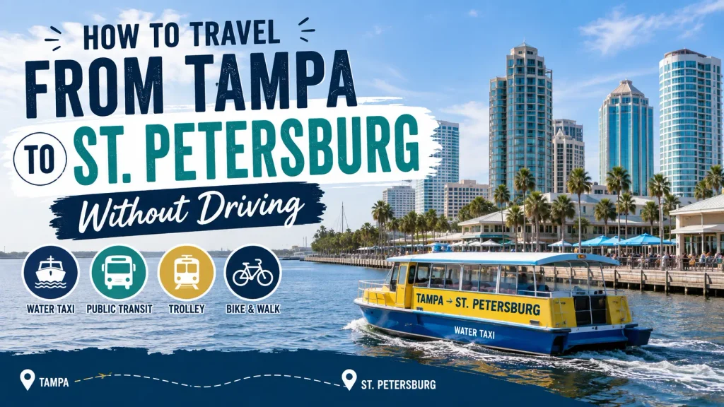 How to Travel from Tampa to St. Petersburg Without Driving
