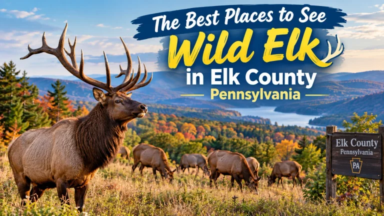 The Best Places to See Wild Elk in Elk County Pennsylvania